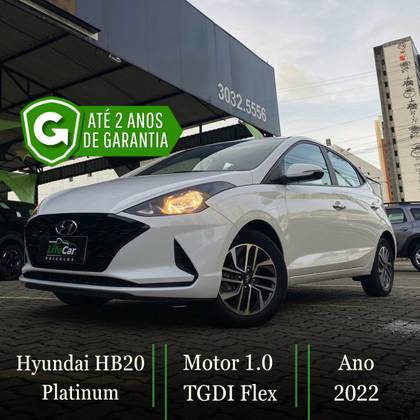 HYUNDAI HB20 1.0 TGDI FLEX PLATINUM MANUAL