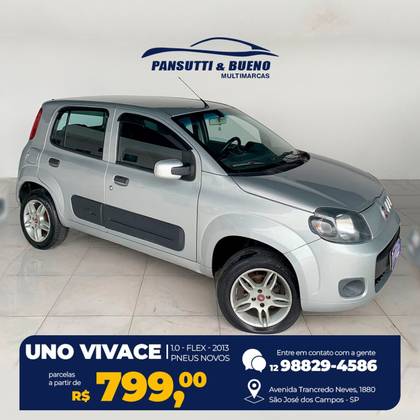 FIAT UNO 1.0 EVO VIVACE 8V FLEX 4P MANUAL