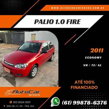 FIAT PALIO 1.0 MPI FIRE ECONOMY 8V FLEX 2P MANUAL