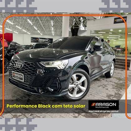 AUDI Q3 2.0 40 TFSI GASOLINA SPORTBACK PERFORMANCE BLACK QUATTRO TIPTRONIC