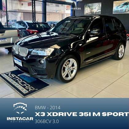 BMW X3 3.0 35I M SPORT 4X4 24V GASOLINA 4P AUTOMÁTICO