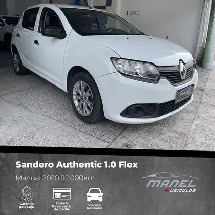 RENAULT SANDERO 1.0 12V SCE FLEX AUTHENTIQUE MANUAL