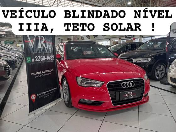 AUDI A3 2.0 TFSI SEDAN AMBITION 16V GASOLINA 4P S-TRONIC