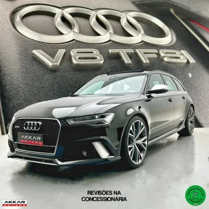 AUDI RS6 4.0 AVANT V8 32V BI-TURBO GASOLINA 4P TIPTRONIC