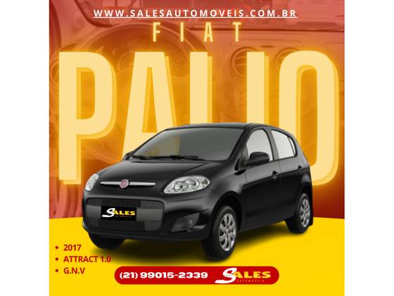FIAT PALIO 1.0 MPI ATTRACTIVE 8V FLEX 4P MANUAL