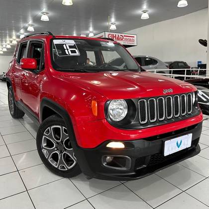 JEEP RENEGADE 1.8 16V FLEX LONGITUDE 4P AUTOMÁTICO