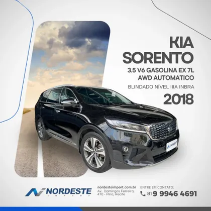 KIA SORENTO 3.5 V6 GASOLINA EX 7L AWD AUTOMATICO