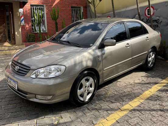 TOYOTA-COROLLA-1.6 XLI 16V GASOLINA 4P AUTOMÁTICO TOYOTA-COROLLA-2004