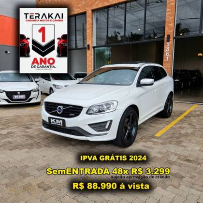 VOLVO XC60 2.0 T5 R DESIGN TURBO GASOLINA 4P AUTOMÁTICO