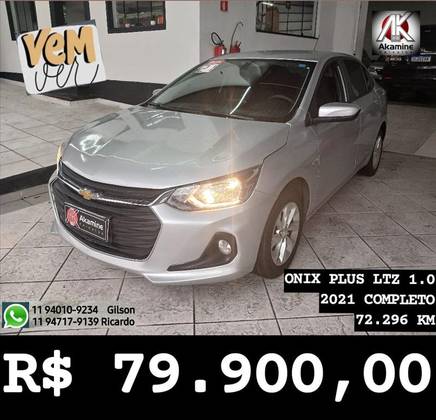 CHEVROLET ONIX 1.0 TURBO FLEX PLUS LTZ AUTOMÁTICO