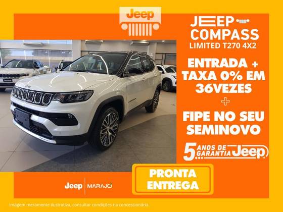 JEEP COMPASS 1.3 T270 TURBO FLEX LIMITED AT6