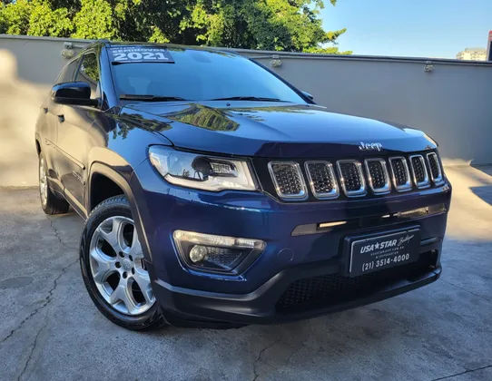 JEEP COMPASS 2.0 16V FLEX LONGITUDE AUTOMÁTICO