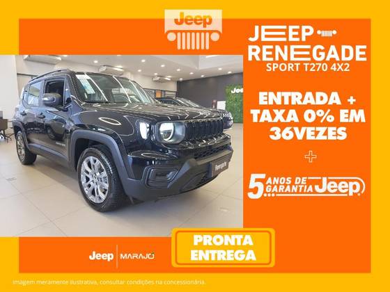 JEEP RENEGADE 1.3 T270 TURBO FLEX SPORT AT6