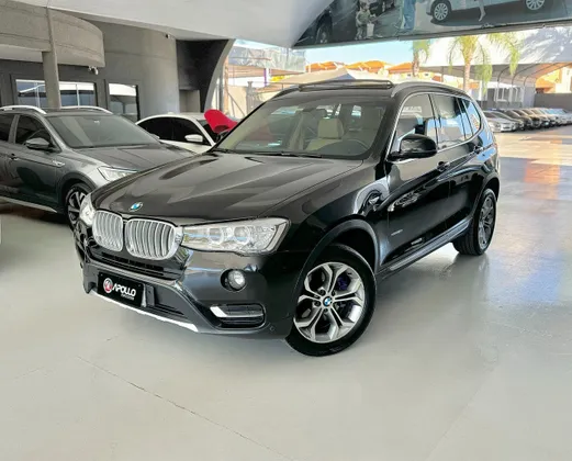 BMW X3 2.0 20I X LINE 4X4 16V GASOLINA 4P AUTOMÁTICO