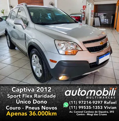 CHEVROLET CAPTIVA 2.4 SFI ECOTEC FWD 16V GASOLINA 4P AUTOMÁTICO