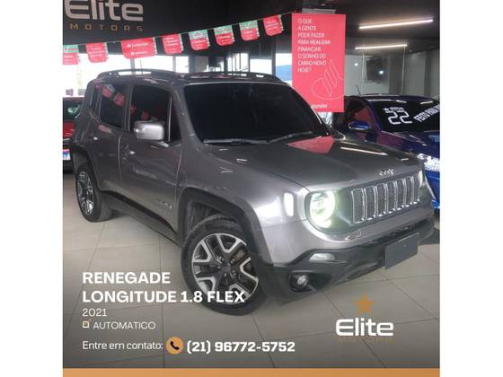 JEEP RENEGADE 1.8 16V FLEX LONGITUDE 4P AUTOMÁTICO