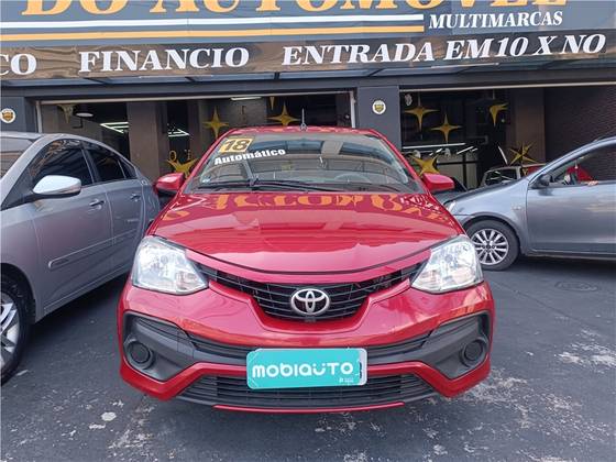 TOYOTA ETIOS 1.3 X 16V FLEX 4P AUTOMÁTICO