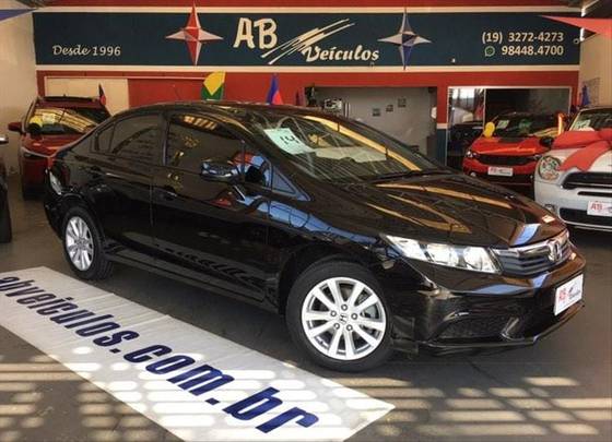 HONDA CIVIC 1.8 LXS 16V FLEX 4P MANUAL