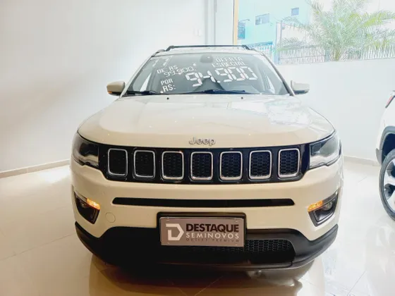 JEEP COMPASS 2.0 16V FLEX LONGITUDE AUTOMÁTICO