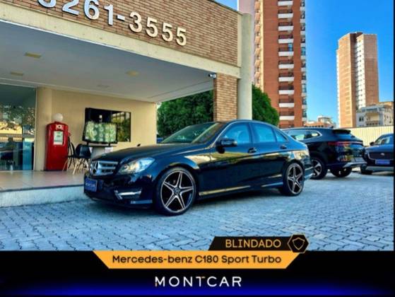 MERCEDES-BENZ C 180 1.6 CGI SPORT 16V TURBO GASOLINA 4P AUTOMÁTICO