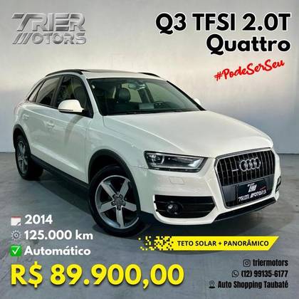 AUDI Q3 2.0 TFSI AMBIENTE QUATTRO 4P GASOLINA S TRONIC