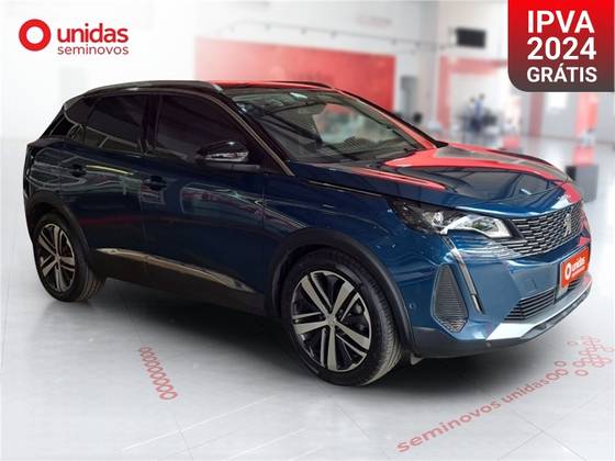 PEUGEOT 3008 1.6 16V THP GASOLINA GRIFFE AUTOMÁTICO