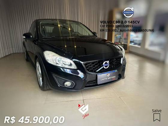 VOLVO C30 2.0 GASOLINA 2P AUTOMÁTICO