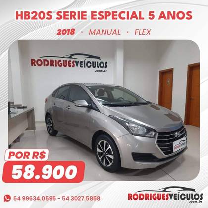 HYUNDAI HB20S 1.0 5 ANOS 12V FLEX 4P MANUAL