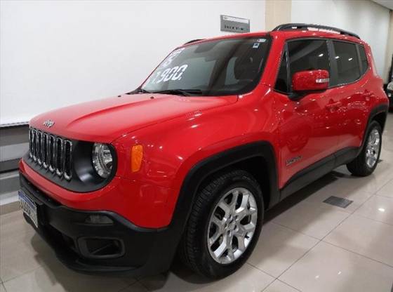 JEEP RENEGADE 1.8 16V FLEX LONGITUDE 4P AUTOMÁTICO