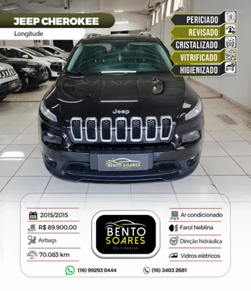 JEEP CHEROKEE 3.2 LONGITUDE 4X4 V6 24V GASOLINA 4P AUTOMÁTICO