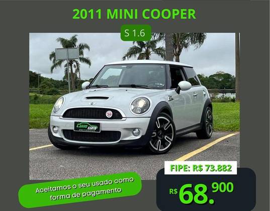 MINI COOPER 1.6 S 16V TURBO GASOLINA 2P MANUAL