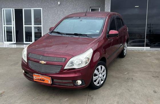 CHEVROLET AGILE 1.4 MPFI LT 8V FLEX 4P MANUAL