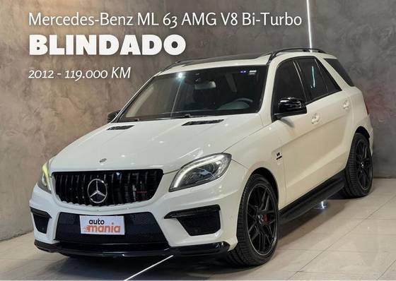 MERCEDES-BENZ ML 63 AMG 5.5 V8 32V BITURBO GASOLINA 4P AUTOMÁTICO