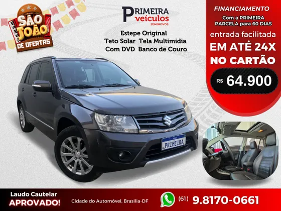 SUZUKI GRAND VITARA 2.0 4X2 16V GASOLINA 4P AUTOMÁTICO