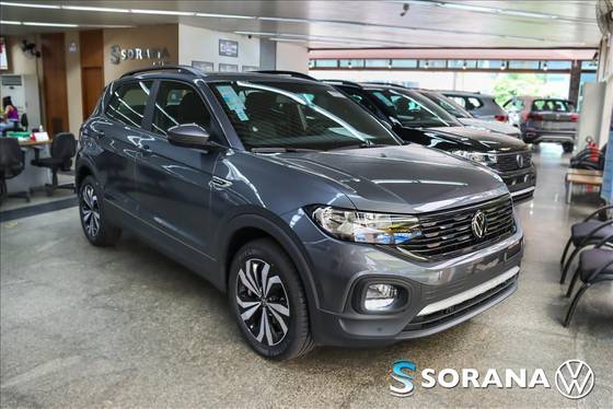 VOLKSWAGEN T-CROSS 1.0 200 TSI TOTAL FLEX COMFORTLINE AUTOMÁTICO