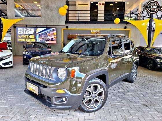 JEEP RENEGADE 1.8 16V FLEX LONGITUDE 4P AUTOMÁTICO