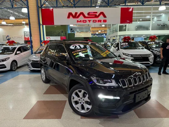 JEEP COMPASS 2.0 16V FLEX LONGITUDE AUTOMÁTICO