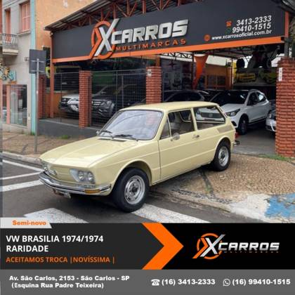 VOLKSWAGEN BRASILIA 1.6 8V GASOLINA 2P MANUAL
