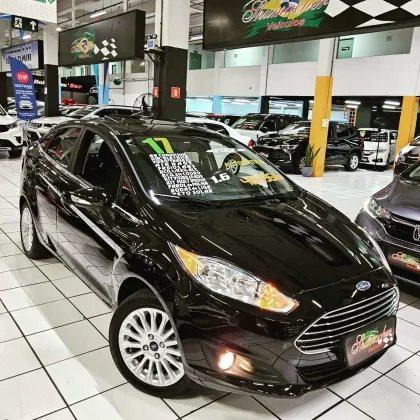 FORD FIESTA 1.6 TITANIUM PLUS SEDAN 16V FLEX 4P POWERSHIFT