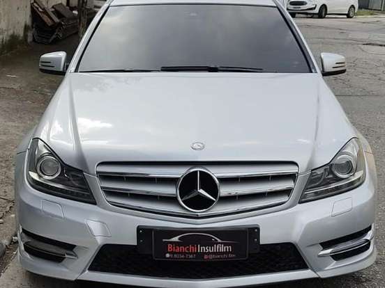 MERCEDES-BENZ-C 180-1.6 CGI SPORT 16V TURBO GASOLINA 4P AUTOMÁTICO MERCEDES-BENZ-C 180-2013
