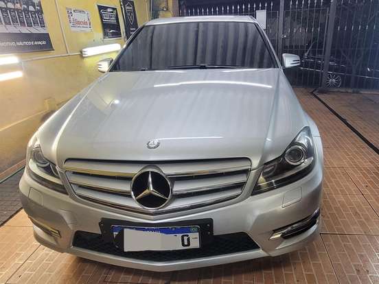 MERCEDES-BENZ-C 180-1.6 CGI SPORT 16V TURBO GASOLINA 4P AUTOMÁTICO MERCEDES-BENZ-C 180-2013