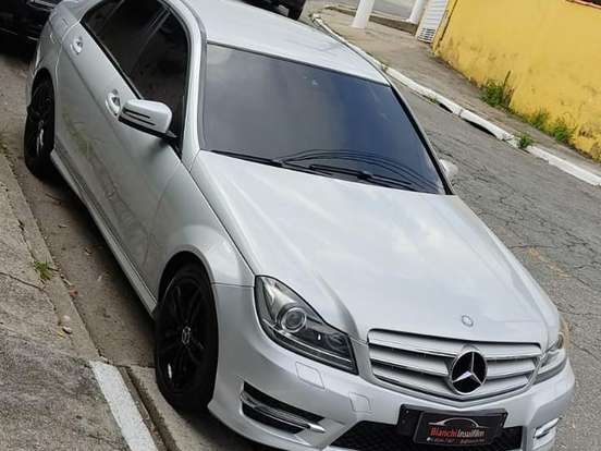 MERCEDES-BENZ-C 180-1.6 CGI SPORT 16V TURBO GASOLINA 4P AUTOMÁTICO MERCEDES-BENZ-C 180-2013