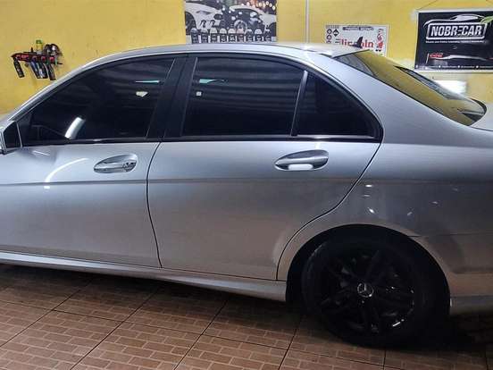 MERCEDES-BENZ-C 180-1.6 CGI SPORT 16V TURBO GASOLINA 4P AUTOMÁTICO MERCEDES-BENZ-C 180-2013