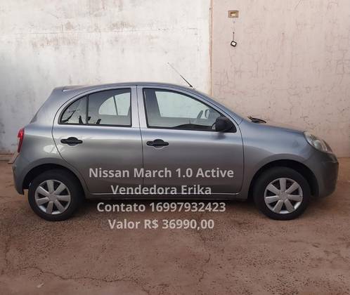 NISSAN MARCH 1.0 ACTIVE 16V FLEX 4P MANUAL