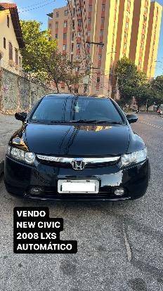 HONDA CIVIC 1.8 LXS 16V FLEX 4P AUTOMÁTICO