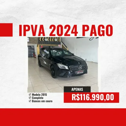 MERCEDES-BENZ CLA 200 1.6 URBAN 16V GASOLINA 4P AUTOMÁTICO