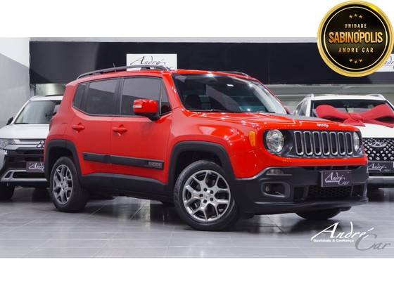 JEEP RENEGADE 1.8 16V FLEX LONGITUDE 4P AUTOMÁTICO