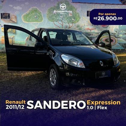 RENAULT SANDERO 1.0 EXPRESSION 16V FLEX 4P MANUAL