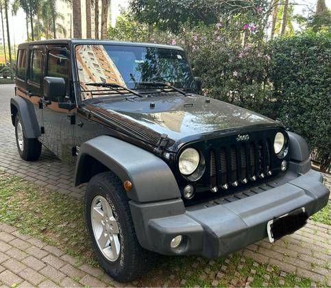 JEEP WRANGLER 3.6 UNLIMITED SPORT 4X4 V6 GASOLINA 4P AUTOMÁTICO