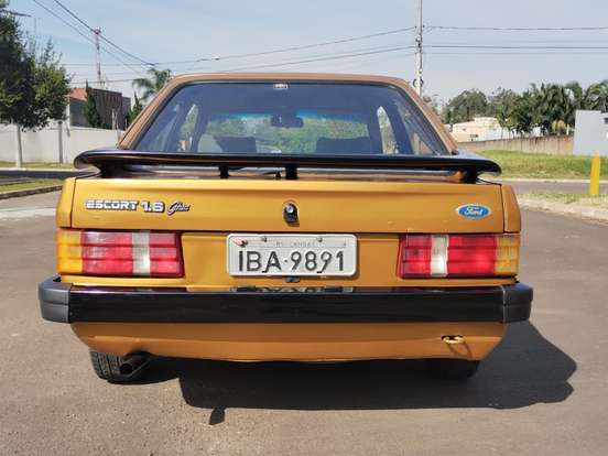 FORD-ESCORT-1.6 GHIA 8V GASOLINA 2P MANUAL FORD-ESCORT-1984